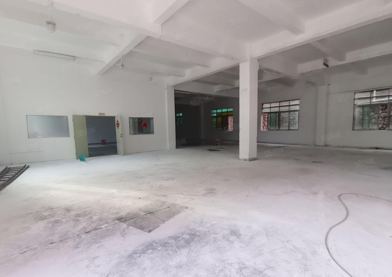 凤岗官井头工业区独门独院1000平红本一楼仓库厂房出租可分租