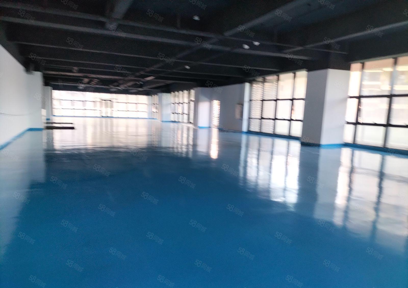 电商仓储行业厂房雁田工业区楼上500平分起现成地坪漆带办公