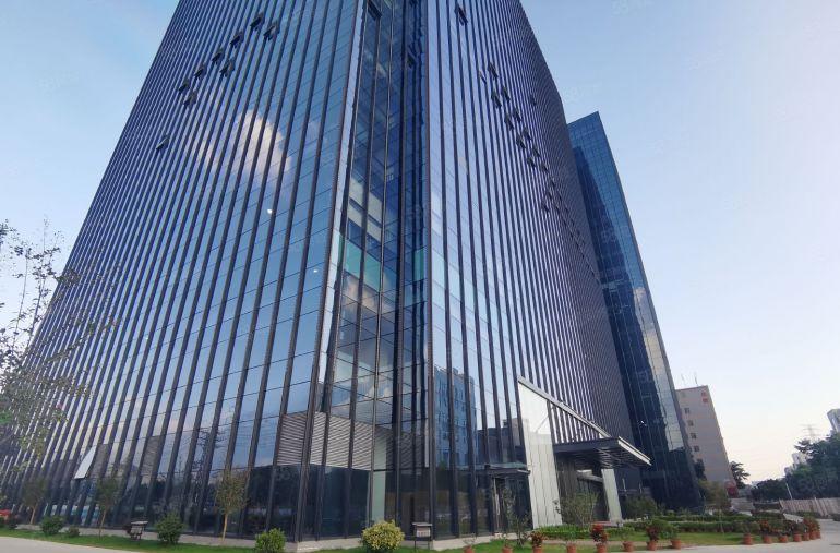 15元凤岗玻璃幕墙单层面积4200平带卸货平台全新地坪漆