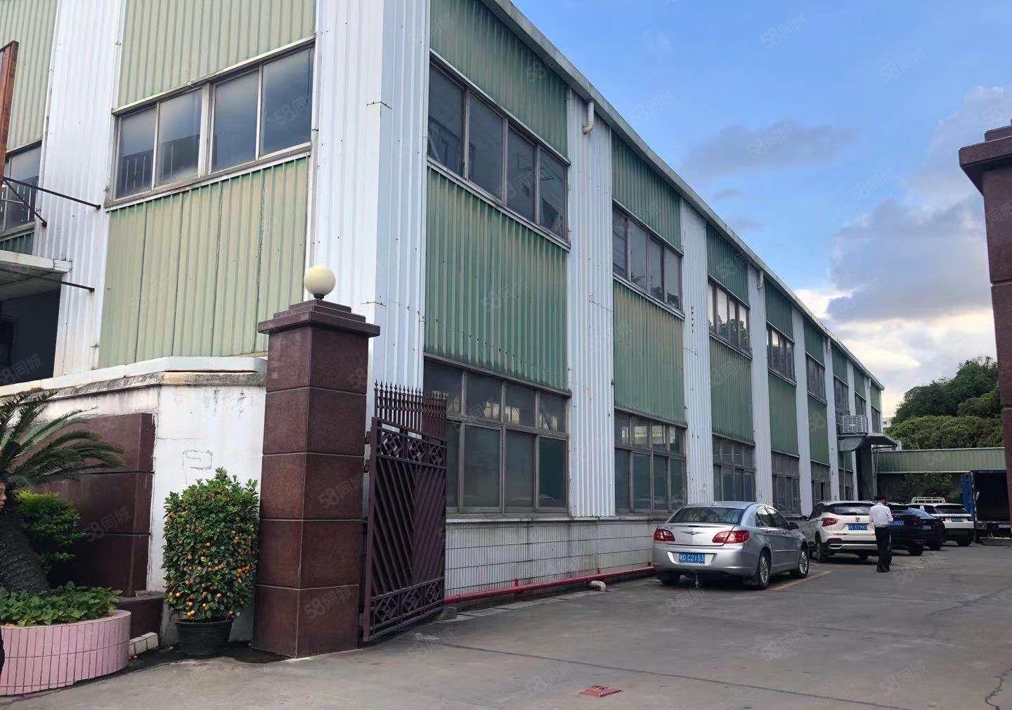 500起租凤岗雁田主路边5千平钢结构厂房出租现成行车独门独院