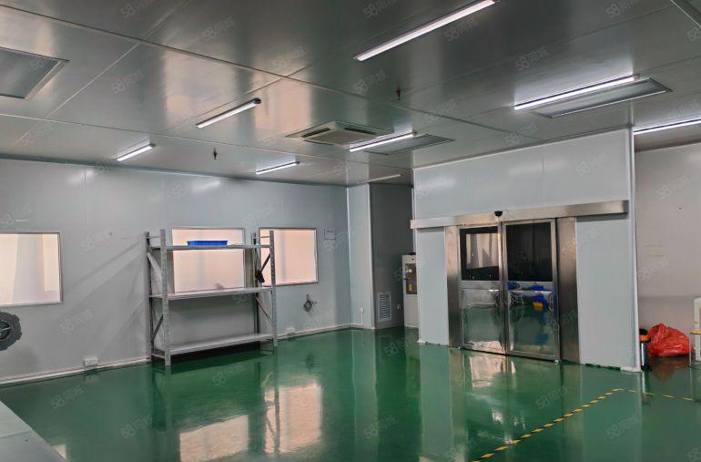 凤岗楼上精装修无尘车间1200平厂房出租主干道边上空地大