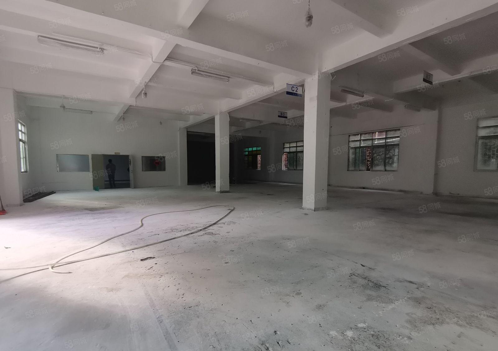 凤岗官井头工业区独门独院1000平红本一楼仓库厂房出租可分租