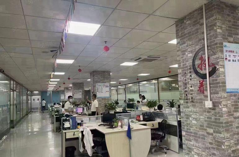 凤岗五联独院无公摊整层1500平精装办公室低价厂房出租