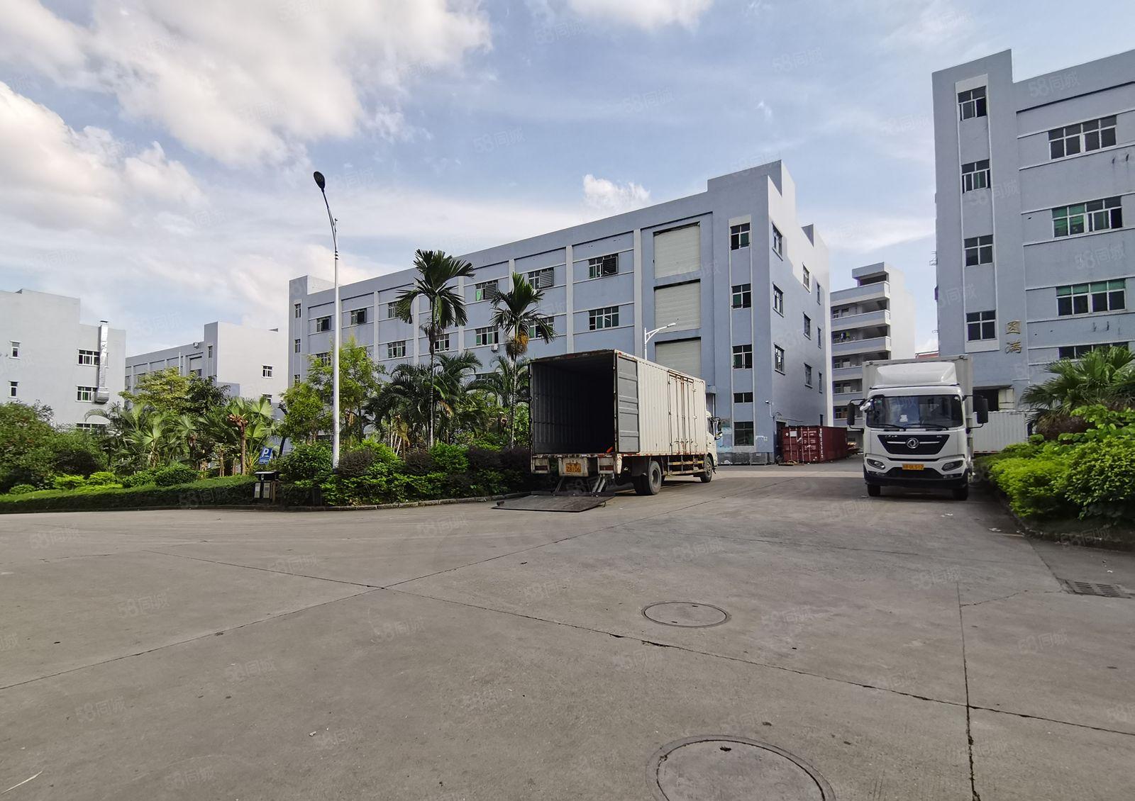 凤岗雁田布心工业城一楼2百5百8百1千平红本仓库厂房出租分租