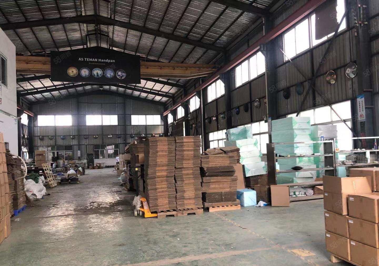 500起租凤岗雁田主路边5千平钢结构厂房出租现成行车独门独院