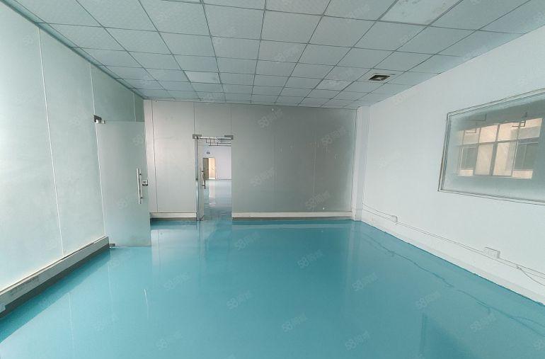 凤岗浸校塘楼上整层1250平厂房出租全新地坪漆水电齐全