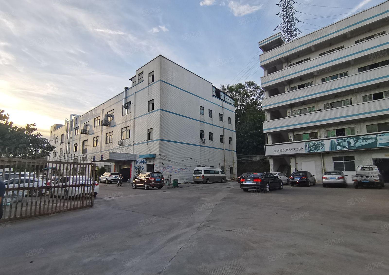 凤岗布心工业区原房东2000平独院一楼仓库厂房可分租可办环评