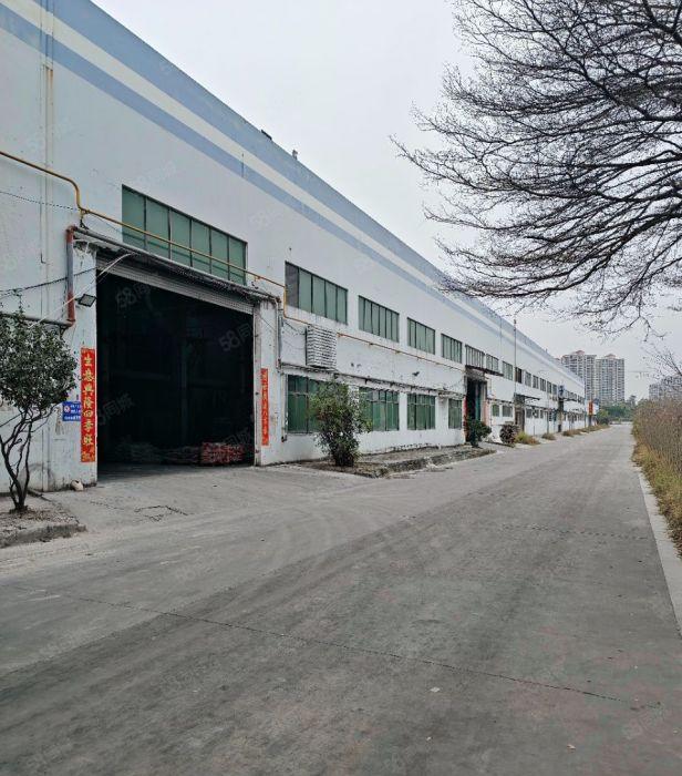 原房东实量滴水十米带航车，国有证单一层厂房出租，水电办公齐全