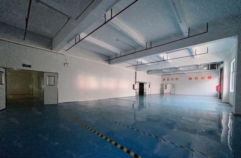 无尘车间精装修厂房1452平万江华南摩尔原房东层高4.5米