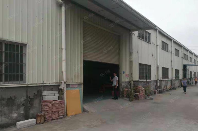 万江新和小独院1500平方单一层厂房出租，可做五金机械注塑等