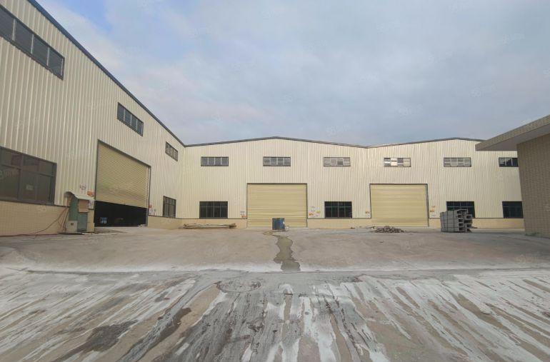 原房东自建单一层钢构独院4800平标准厂房出租，近高速路口