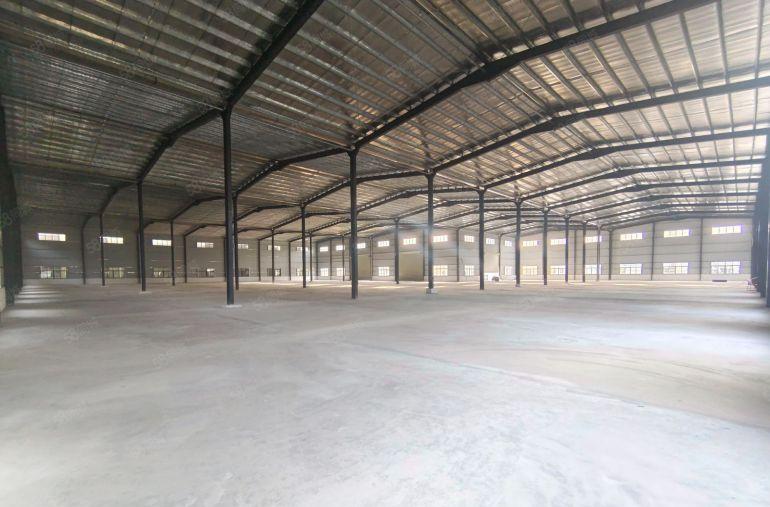 原房东自建单一层钢构独院4800平标准厂房出租，近高速路口