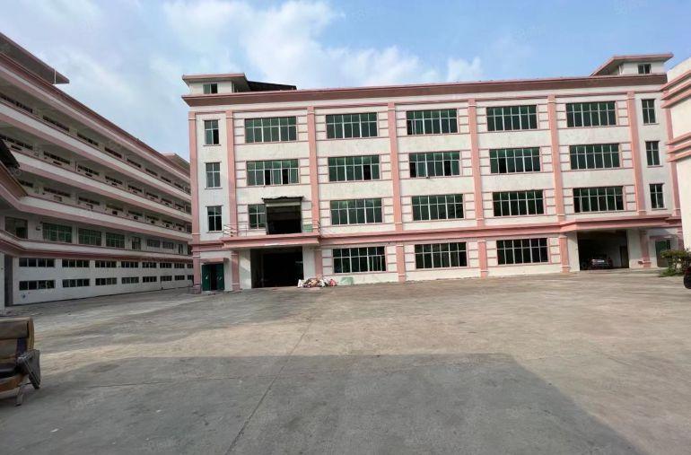 厂房出租，大朗标准三层独院10000平方，空地超大，面积实量