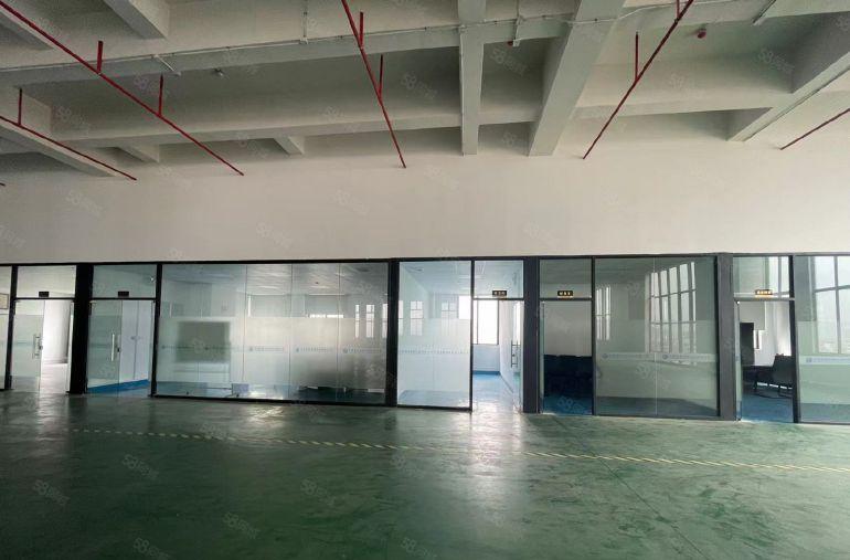 大朗象山工业城三楼精装修1650平厂房出租 可办环评空地大