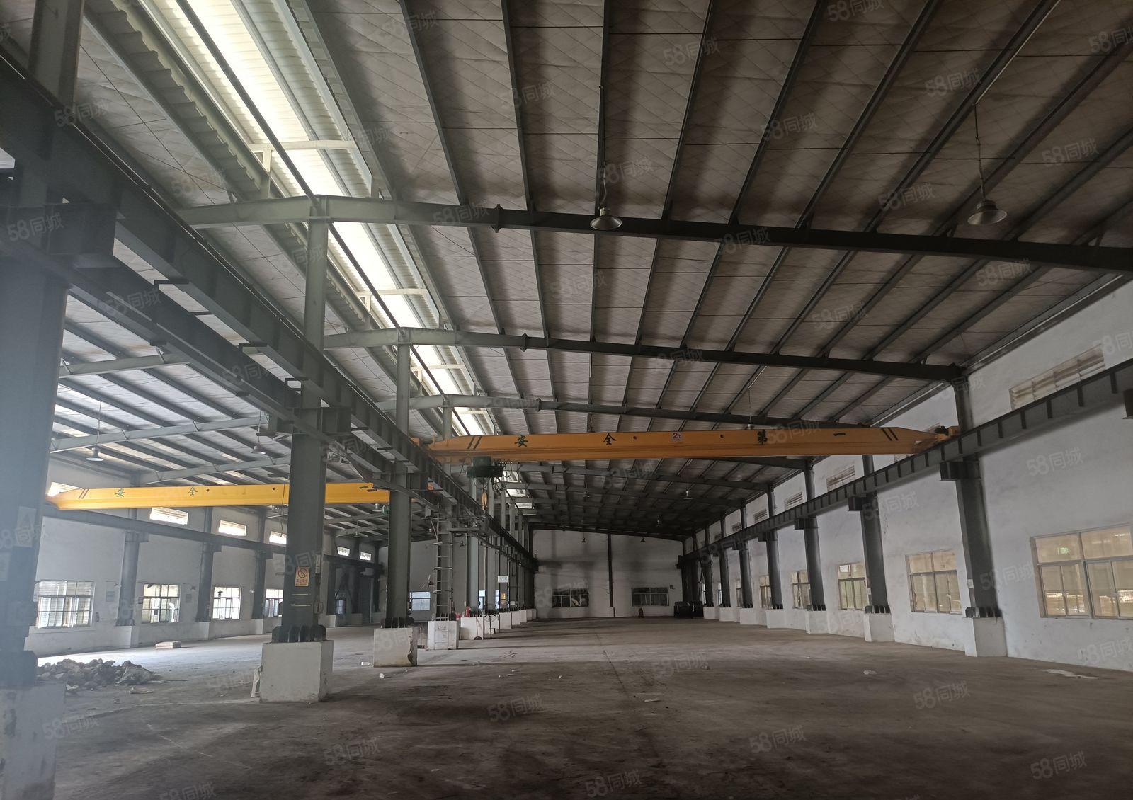 原房东单一层钢构厂房，挂车可进车间