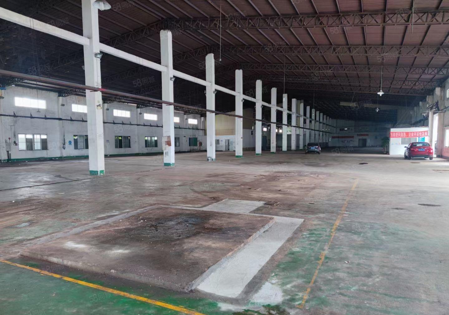 大朗高速路口附近新空出砖墙到顶厂房7800平米，滴水9米