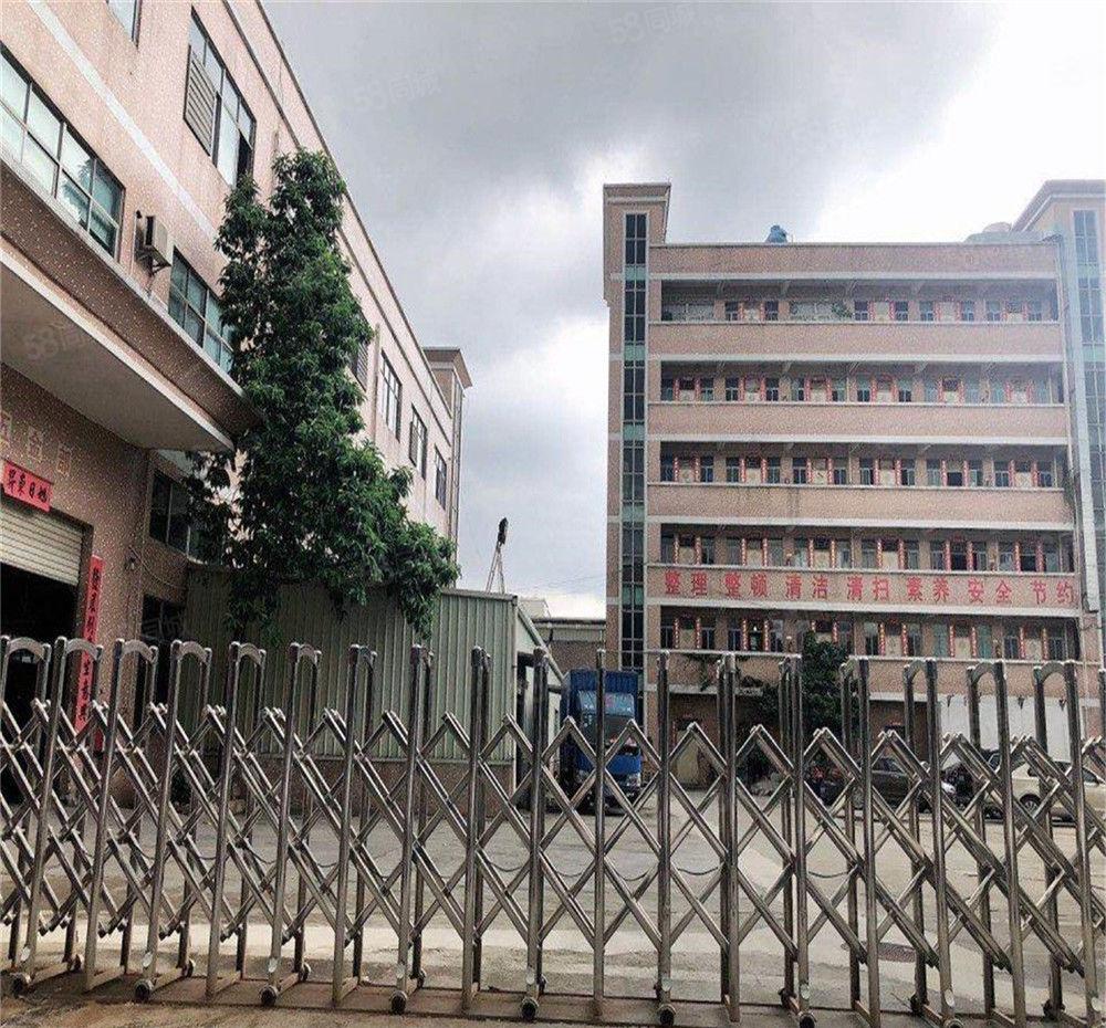 大朗工业园区带牛角厂房实业户分租一楼790方，高7米可进大车