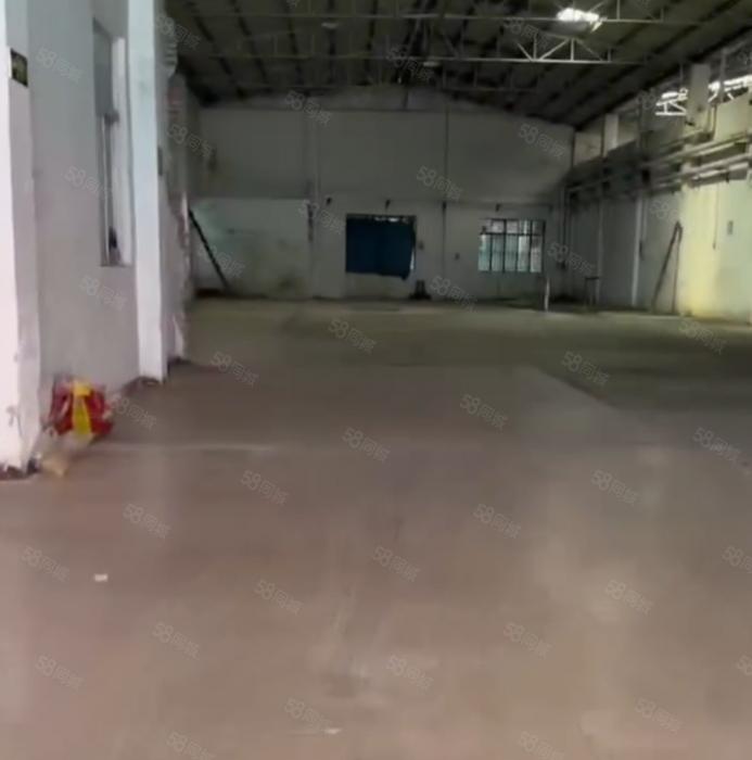 大朗新马莲单一层钢结构砖墙到顶750平厂房出租现成办公室