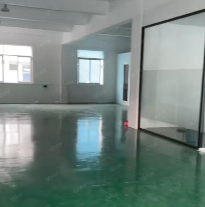 大朗靠松山湖全新地坪漆400平方厂房仓库出租 现成办公室