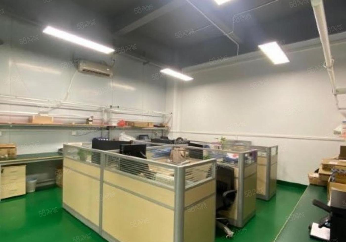 大朗原房东新出地坪漆带精装办公室厂房出租楼上850平方高5米