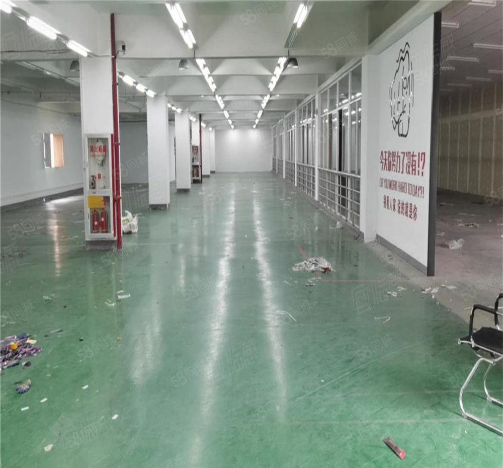 大朗厂房出租3楼1280方，地坪漆带办公室，仓库电商等多行