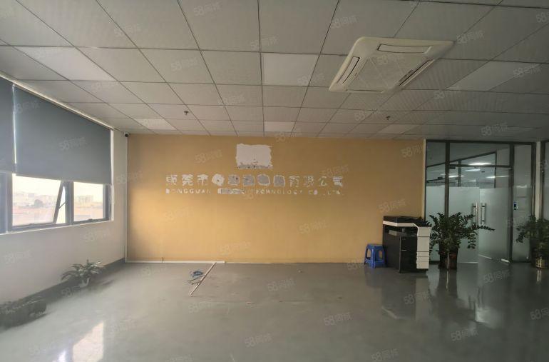 松山湖精装修1080平厂房出租写字楼50平起分租停车位充足