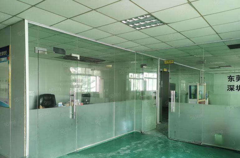 黄江独院新空楼上1250平标准厂房，精装修水电齐全低价出租