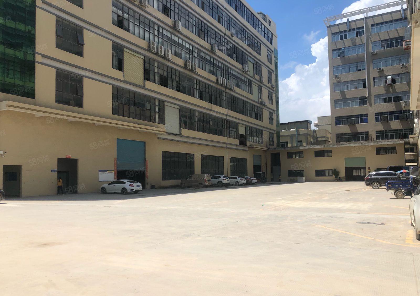 黄江镇田心村标准厂房1楼1720平方带现成行车厂房出租