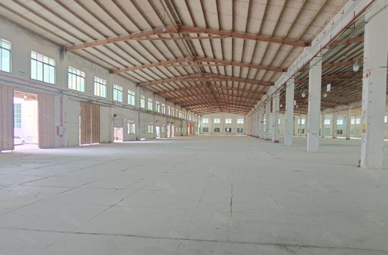 黄江镇田心村9米高单一层钢构厂房出租11800平空地一万平