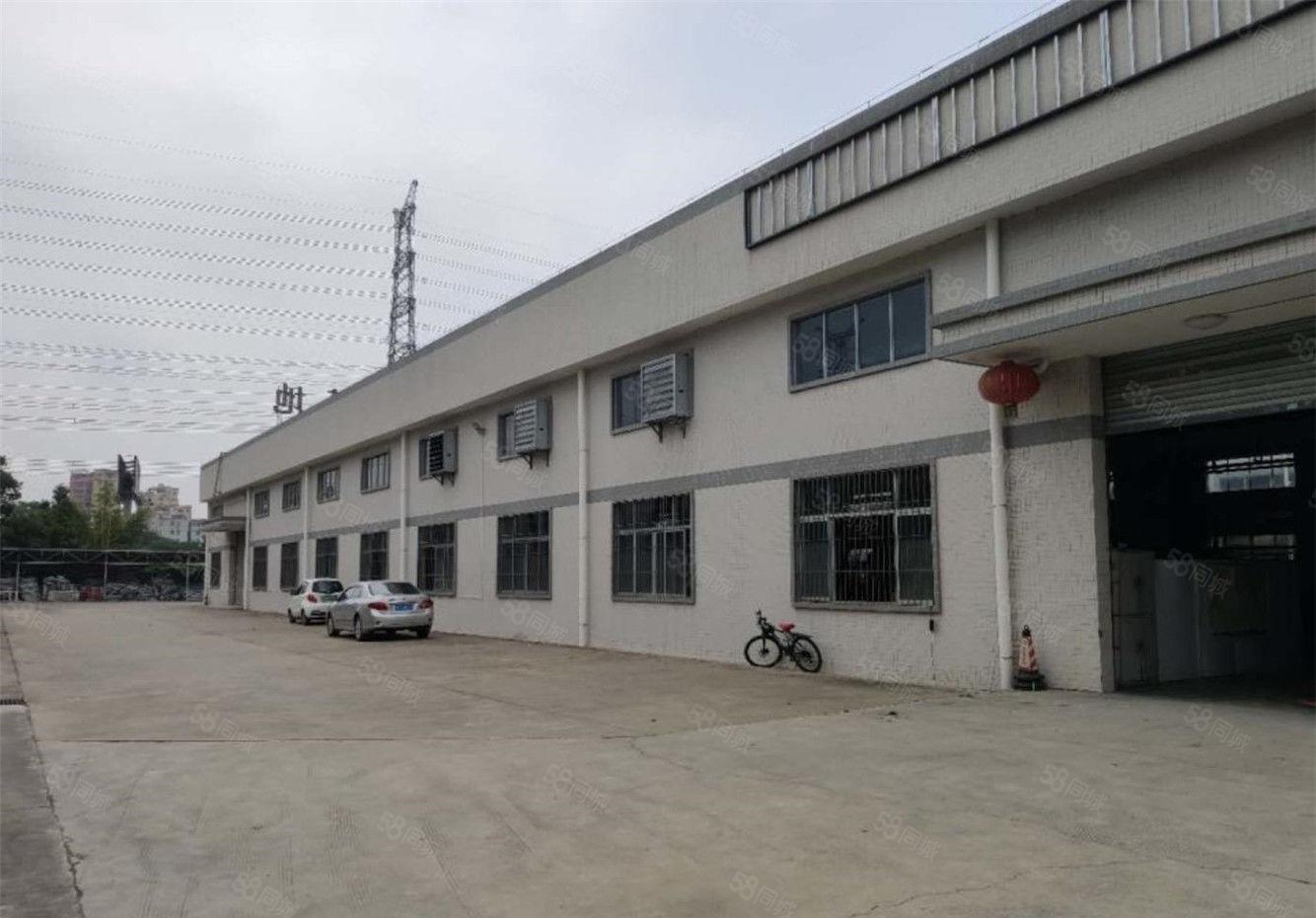 黄江原房东钢构厂房出租单一层2800平方，滴水8米牛角带航车