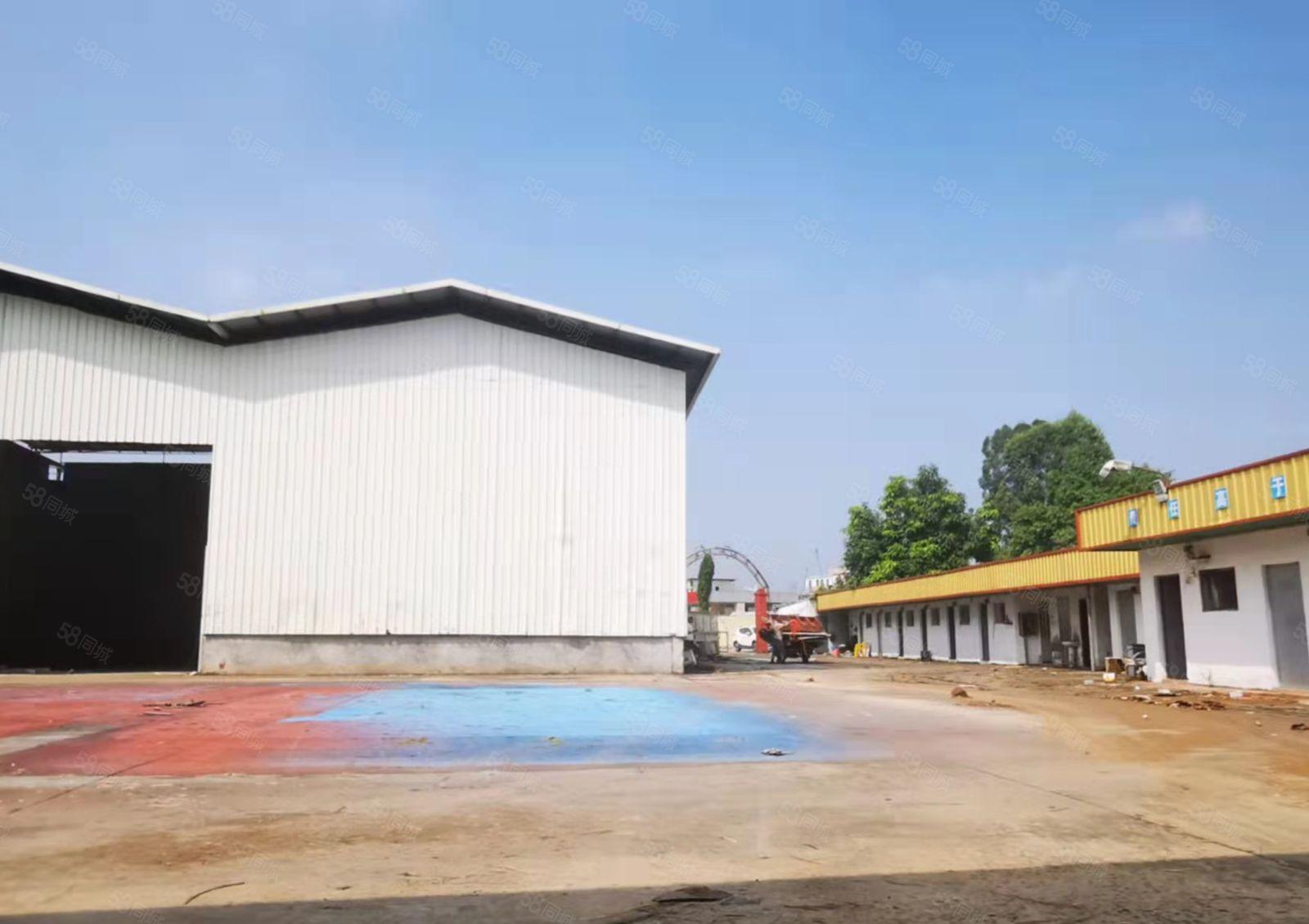 黄江镇黄牛埔新出单一层独院钢构5500平，高度10米，可分租