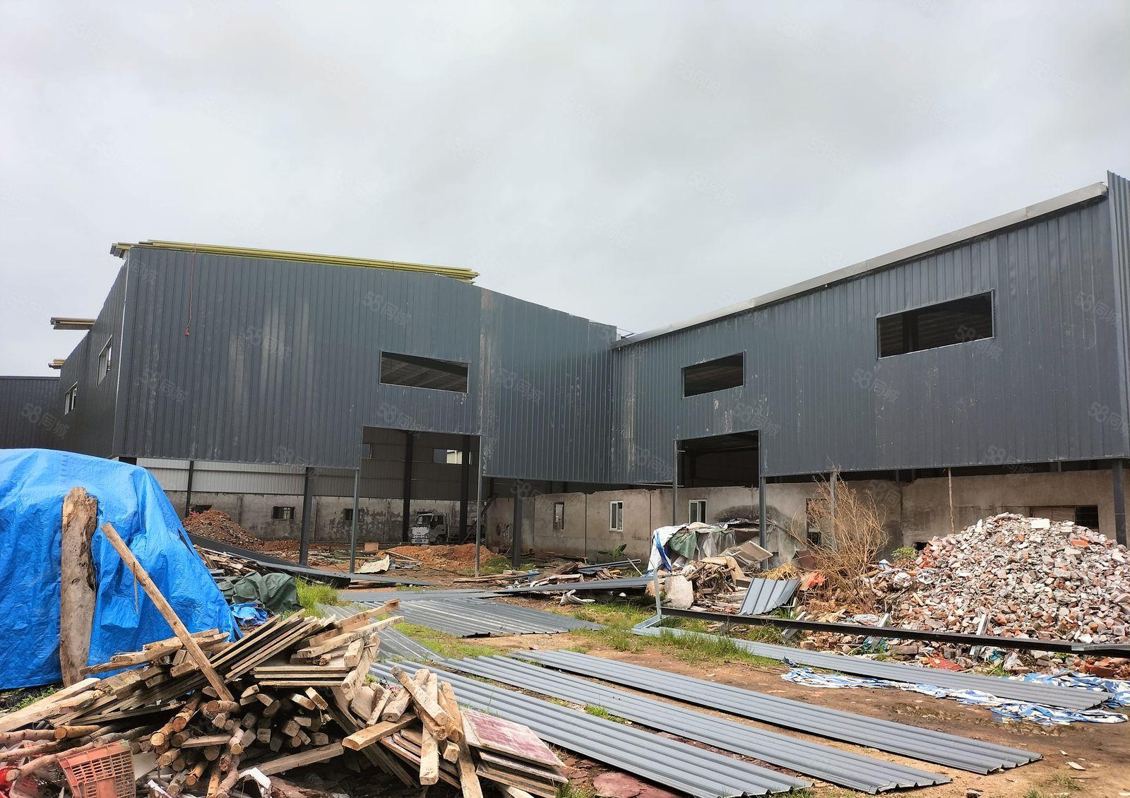 黄江镇工业用地4000平厂房，新建10米滴水钢构重工厂房