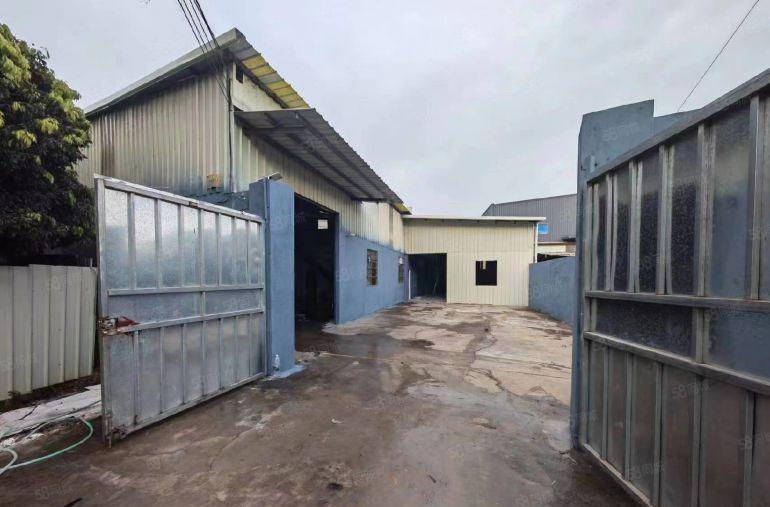 黄江刁朗周边无居民小独院钢构单一层低价厂房仓库出租680平方