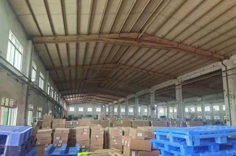 黄江田心村高台货仓13000平可仓库可生产能办环评空地过万