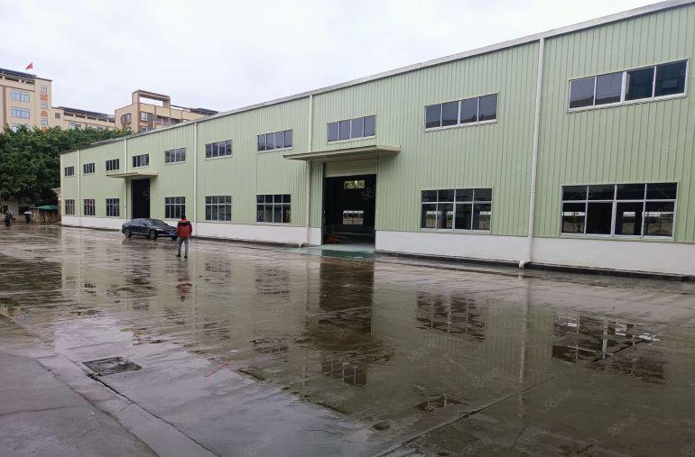 黄江镇梅塘小独院，钢构1800平，实际面积高度9米，形象好