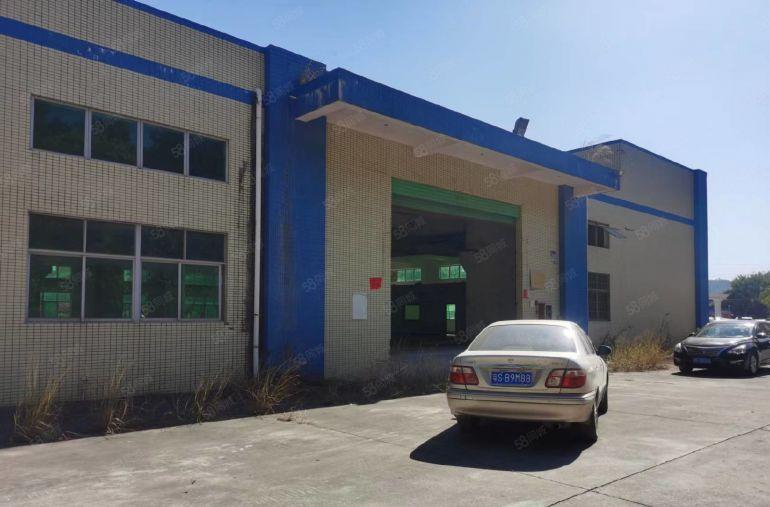 黄江靠深圳独栋单一层空地大形象好低价一楼厂房出租1500平方