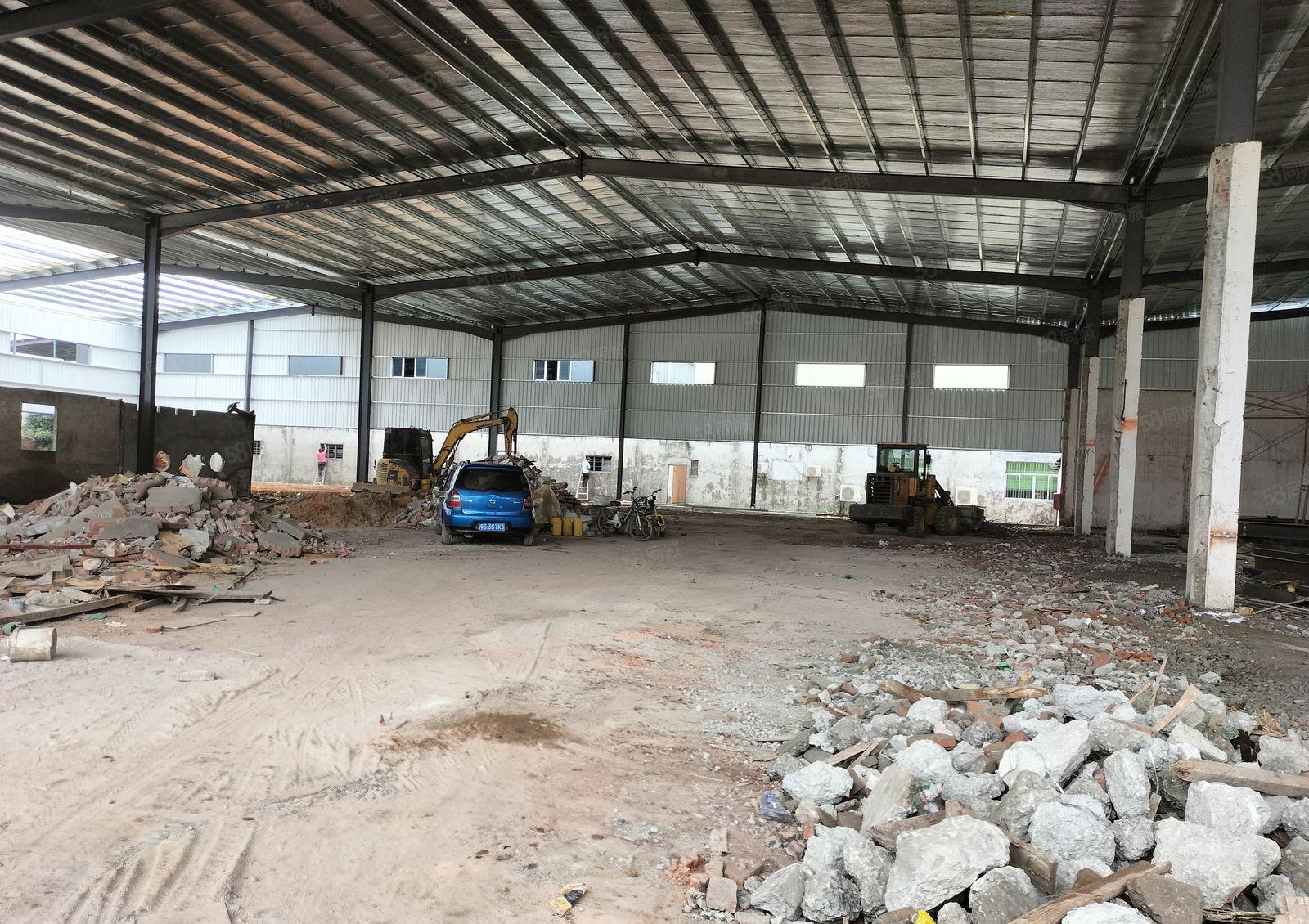 黄江镇工业用地4000平厂房，新建10米滴水钢构重工厂房