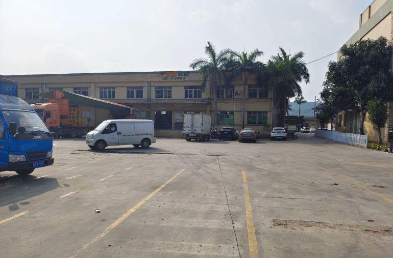 黄江田心村高台货仓13000平可仓库可生产能办环评空地过万