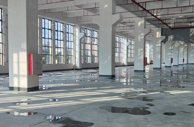 大岭山高速出口900平全新红本厂房可办环评有喷淋好招工