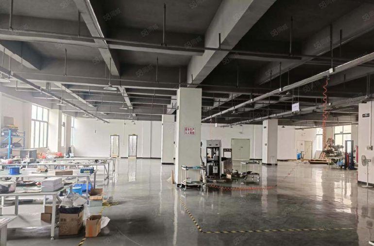 可省下装修费 大岭山出租楼上1350平厂房形象好设施齐全可分