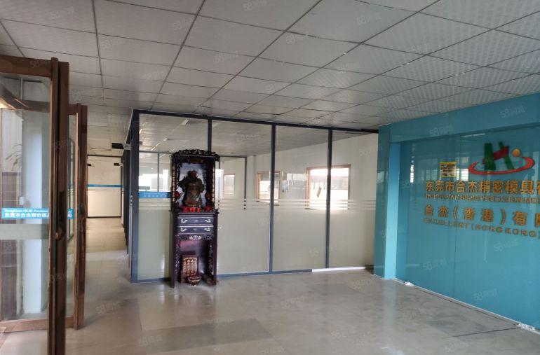 大岭山杨屋新空出一楼1200平带航车办公室装修低价厂房出租