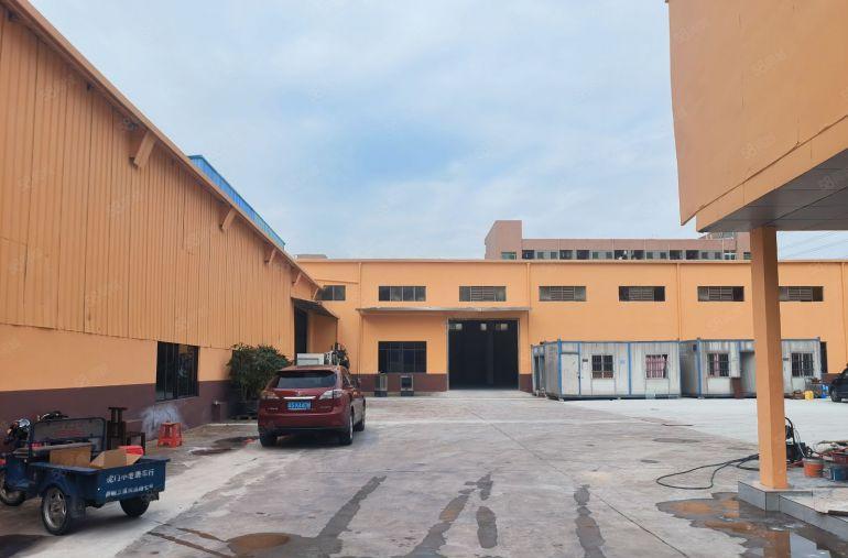 大岭山镇原房东独门独院砖墙到顶单一层4500平低价厂房出租