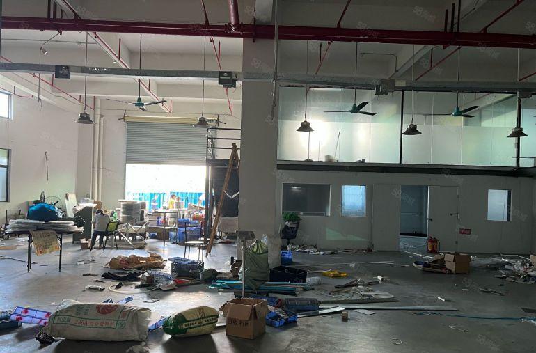 大岭山镇杨屋村标准1楼545平高度6米精装修阁楼办公室低价租