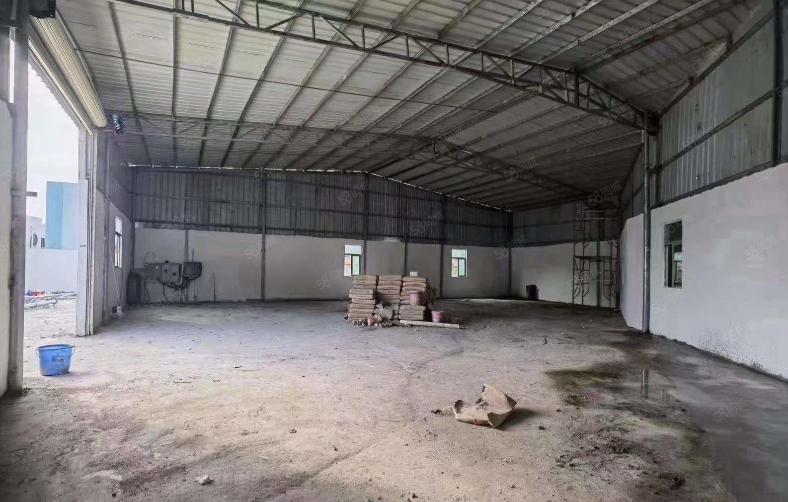 大岭山靠东城 1500平原房东独院厂房出租 高7米 可分租