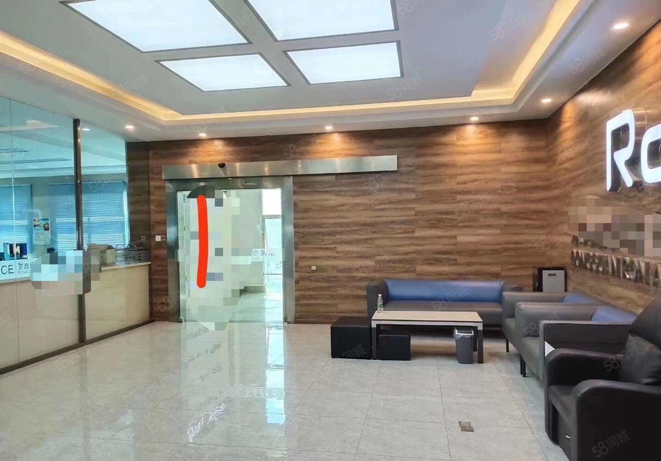 大片美工业区原房东厂房楼上1000平带装修厂房出租