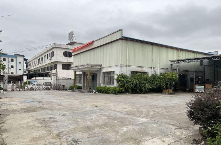 大岭山新出原房东单一层独院滴水10米带独栋办公室带航车空地大