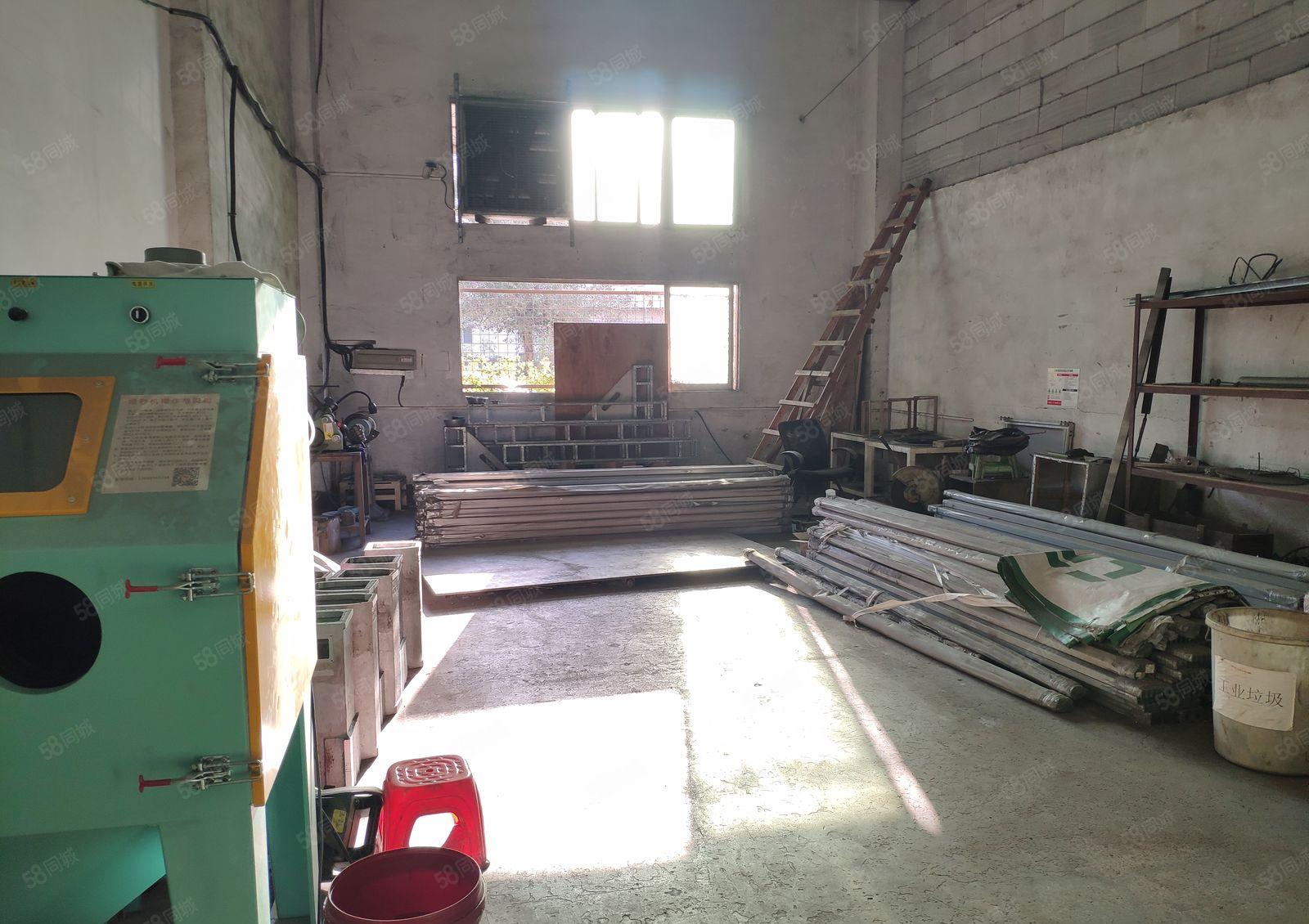 大岭山实业客分租一楼600平厂房出租仓库出租，水电齐全好停车