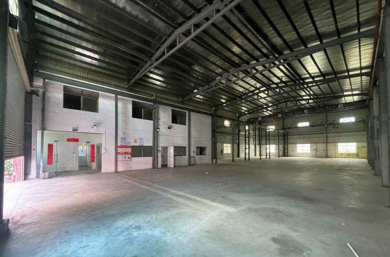 大岭山杨屋厂房出租原房东滴水9米现成地坪漆办公室航车可办环评