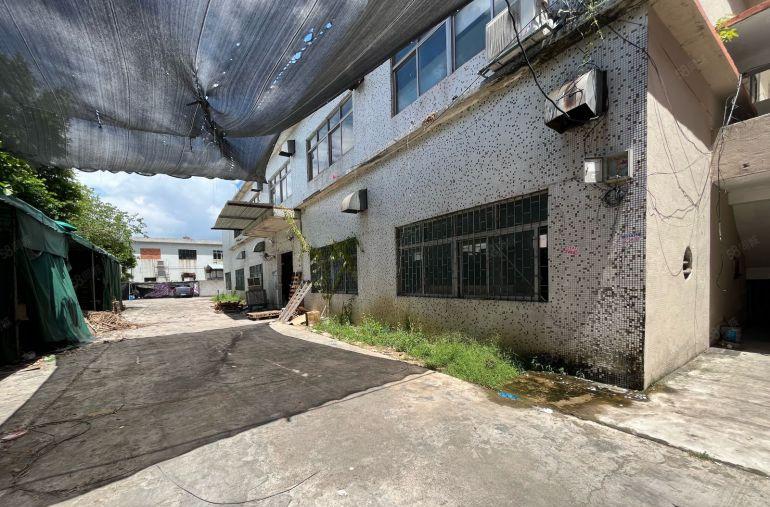 大岭山1500平小独院低价出租精装修空地大易招工