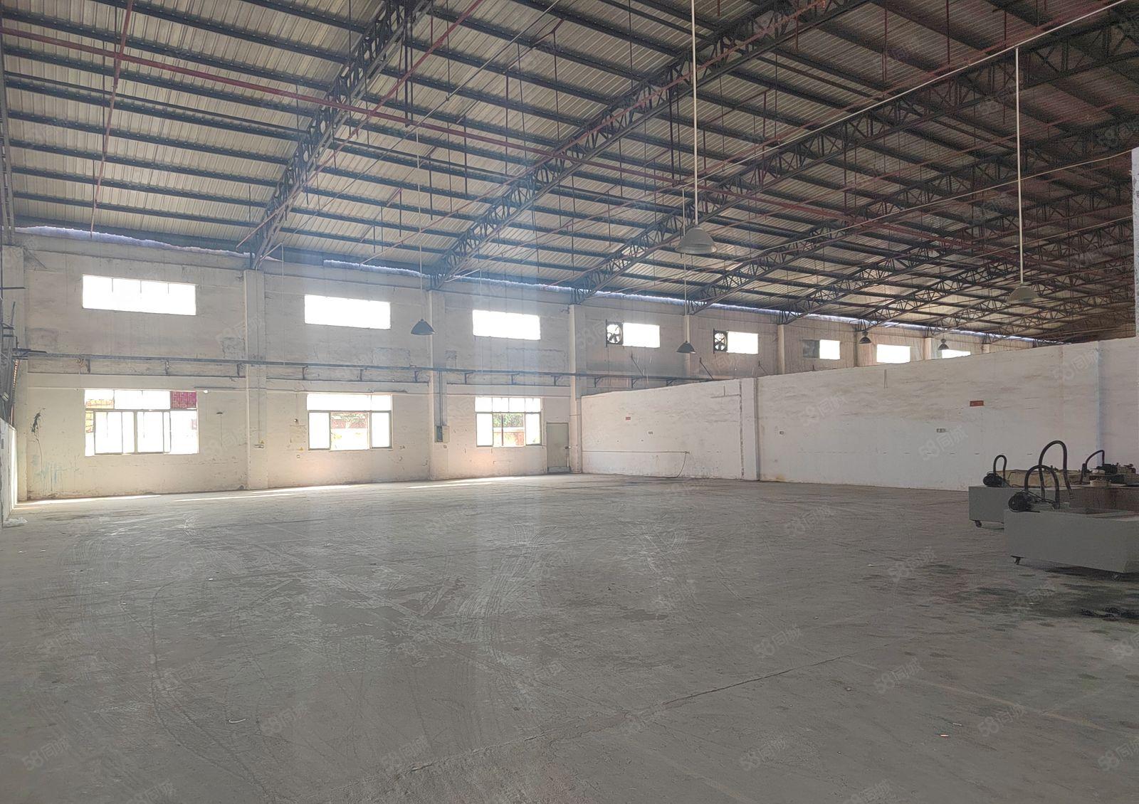 出租|现成航车杨屋村空出单一层钢构1500平方厂房 可办环坪
